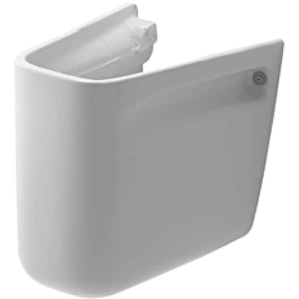 Siphon Cover D-Code, For Washbasin 231065, 231060, 231055 White